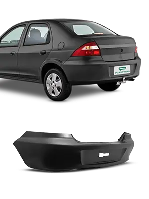 Prisma 2007/2012 – Parachoque Traseiro – 31998