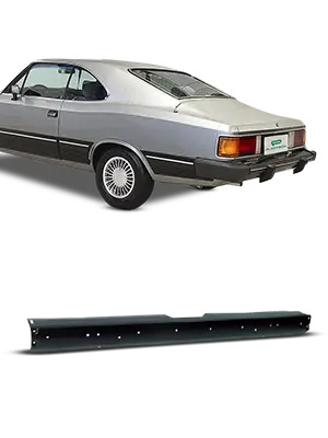 Opala 1985/1987 – Parachoque Dianteiro de Aço – 1960