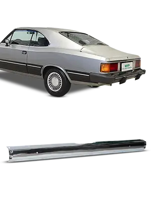 Opala 1985/1987 – Parachoque Traseiro de Aço – 1952