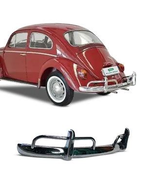 Fusca Sedan Montado 1960/1970 – Parachoque Traseiro Aço – 102M
