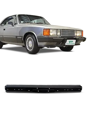 Opala 1985/1987 – Parachoque Dianteiro de Aço – 1973