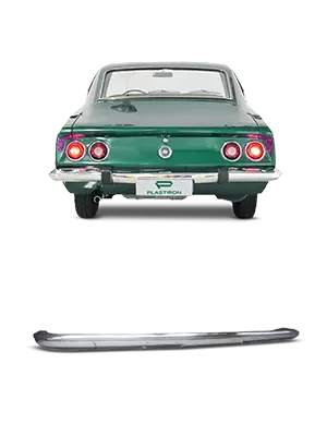 Caravan Opala 1975/1979 – Parachoque Traseiro de Aço – 1902-CL
